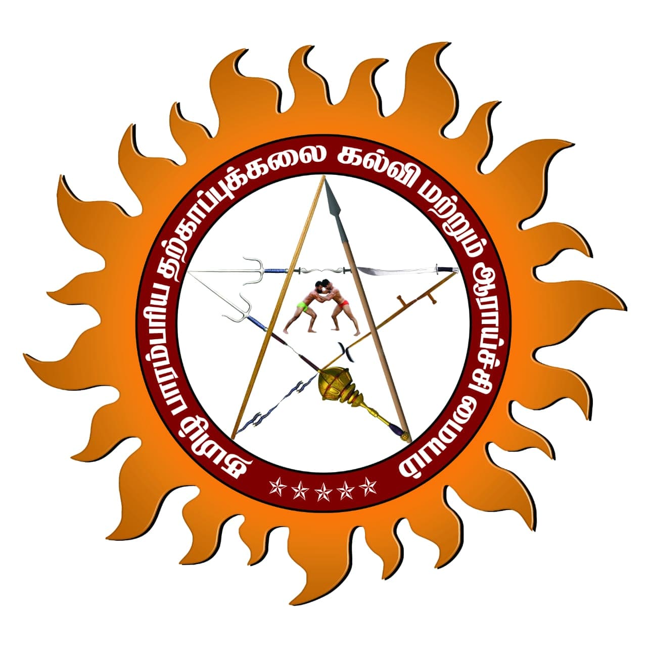 Tamil Traditional Martial Arts Education and Research Centre — Official Logo